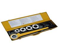 Rems 520015 Eva Set R 1/2-3/4-1-1 1/4 di pollice Ferro da taglio manuale con teste di taglio a cambio rapido