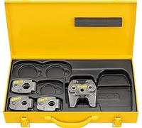 Rems Anelli di pressione S Set (V 15+18+22 Mini Z8, con Pinze Intermedie, Girevole Continuamente, in Scatola di Lamiera) 574612 R