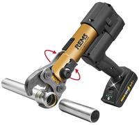 Rems Batteria Press E 22 V ACC Gold Basic Pack (pressa a batteria 32 kN, presa a pressione girevole, incluso nel set sono Gold Basic Pack + Hoddie + coupon, set di strumenti) 576X17 RG220