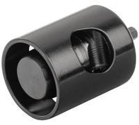REMS KaliGrat E 114040 R - Diametro 32 x 3 mm, con cambio rapido, azionamento delle teste di calibrazione e sbavatura, manico