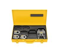 Rems Set di anelli a pressione S (M 15 + 18 + 22 Z8, con pinza intermedia, orientabile, in scatola di lamiera d'acciaio) 574615 R