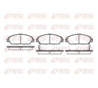 REMSA 0406.02 Kit pastiglie freni Anteriore per HONDA PRELUDE V (BB)