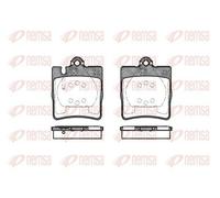 REMSA 0709.10 Kit pastiglie freni Posteriore adatto per MERCEDES-BENZ CLK (C209)