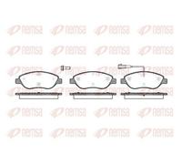 REMSA 0860.01 Kit pastiglie freni Anteriore per FIAT BRAVO II (198) STILO (192)
