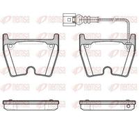 REMSA 0896.11 Kit pastiglie freni Anteriore per AUDI A3 Sportback (8VA, 8VF)