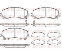 REMSA 1407.12 Kit pastiglie freni Anteriore per NISSAN X-TRAIL (T32)