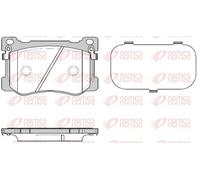 REMSA 1475.12 Kit pastiglie freni Anteriore per HYUNDAI GENESIS Coupe