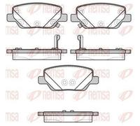 REMSA 1700.02 Kit pastiglie freni Posteriore per FIAT TIPO Schrägheck (356)
