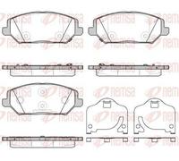 REMSA 1783.02 Kit pastiglie freni Anteriore per HYUNDAI IONIQ (AE)