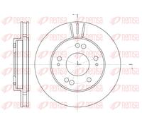 REMSA 2x Disco Freni Anteriore Ø256mm Ventilato per Mitsubishi Eclissi I D2 A D3