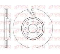 REMSA 2x Disco Freni Anteriore Ø279.7 MM per Opel Astra H L48 1.4 1.6 A04 1.2