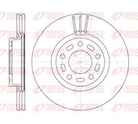 REMSA 2x Disco Freni Anteriore Ø299.9 MM Ventilato per Mazda 5 CR19 2.0 1.8 Cw