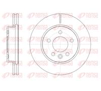 REMSA 2x Disco Freni Anteriore Ø302.9 MM Ventilato per VW Amarok 2H_S1B 2.0