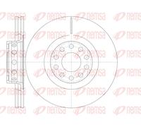 REMSA 2x Disco Freni Anteriore Ø323 MM Ventilato per VW Phaeton 3D_4.2 V8
