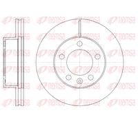REMSA 2X Disco Freno Anteriore Ø302 Ventilato Per Renault Master III Furgone 2.3