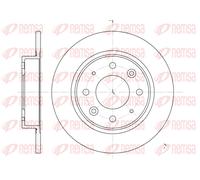 REMSA 2X Disco Freno Posteriore Ø261Mm Completo Per KIA Carens II Monovolume