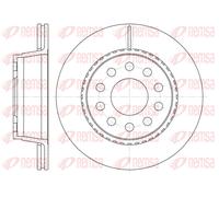 REMSA 2X Disco Freno Posteriore Ø268.6 Mm Ventilato Per Audi A6 4A C4 2.6 2.3