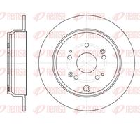 REMSA 2X Disco Freno Posteriore Ø304.6 Mm Pieno Per Honda CR-V III RE_ 2.0I-VTEC