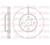 REMSA 2x Disco Frontale Ø255mm Ventilato per BMW 1er X1 Toyota Yaris E87 E81