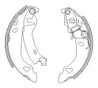 REMSA 4302.00 Kit ganasce freni