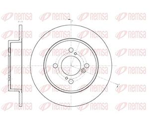 Remsa 61483.00 dischi freno