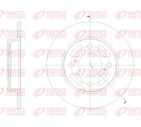 REMSA Dischi Freno Posteriori Ø228 Mm Completo Per Suzuki Swift V AZ