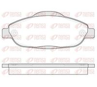 REMSA Kit pastiglie freni Anteriore adatto per PEUGEOT 3008 (0U) 308 CC (4B)