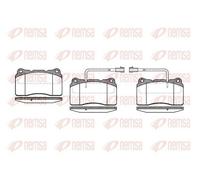 REMSA Kit pastiglie freni Anteriore per ALFA ROMEO GIULIETTA (940) 0666.22