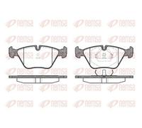 REMSA Kit pastiglie freni Anteriore per BMW 3 Coupe (E46) 3 Limousine (E36)