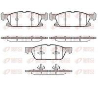 REMSA Kit pastiglie freni Anteriore per FORD S-Max (CJ) Galaxy (CK) 1657.02
