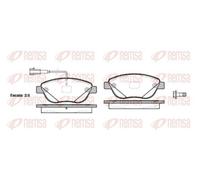 REMSA Kit pastiglie freni Anteriore per OPEL COMBO Kasten/Kombi (X12) 0859.12