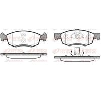 REMSA Kit pastiglie freni Anteriore per RENAULT LOGAN I (LS) LOGAN I Kombi (KS)