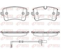 REMSA Kit pastiglie freni Posteriore per AUDI A8 (4E2, 4E8) 1343.20