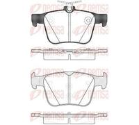 REMSA Kit pastiglie freni Posteriore per VW Golf VII Hatchback 1516.10