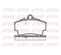 REMSA Pastiglie Bremsbelegsatz Posteriore per Porsche Boxster 911 Cabriolet
