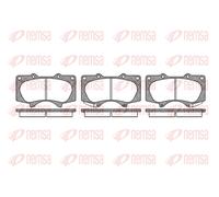 REMSA Pastiglie Freni Anteriori per Toyota Hilux VII Pick-Up Land Cruizer Prado