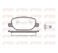 REMSA Pastiglie Freni Posteriori per Alfa Romeo 159 VW Passat Ragno Lancia Delta