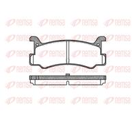 REMSA Pastiglie Freni Posteriori per Mazda 323 F V Daihatsu Gran Move Charade IV