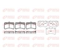 REMSA Pastiglie Freno Bremsbelegsatz Frontale Adatto A per Daihatsu Cuore V