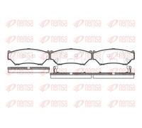 REMSA Pastiglie Freno Bremsbelegsatz Frontale Adatto A per Suzuki Vitara Gran