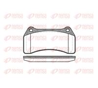 REMSA Pastiglie Freno Bremsbelegsatz Frontale Adatto per Jaguar XK8 Convertible