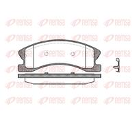REMSA Pastiglie Freno Bremsbelegsatz Frontale Adatto per Jeep Grand Cherokee II
