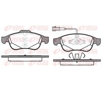 REMSA Pastiglie Freno Bremsbelegsatz Frontale per Alfa Romeo Giulietta Citroën