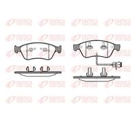 REMSA Pastiglie Freno Bremsbelegsatz Frontale per Audi A6 Avant VW Phaeton