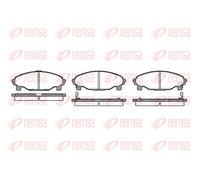 REMSA Pastiglie Freno Bremsbelegsatz Frontale per Daihatsu Gran Move Sciarada IV