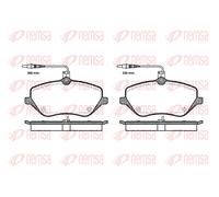REMSA Pastiglie Freno Bremsbelegsatz Frontale per Peugeot 407 Sw Citroën C6 C5