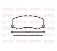 REMSA Pastiglie Freno Bremsbelegsatz Frontale per Suzuki Swift II Hatchback