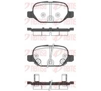 REMSA Pastiglie Freno Bremsbelegsatz Posteriore Adatto A per Fiat 500L Panda