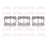 REMSA Pastiglie Freno Bremsbelegsatz Posteriore Adatto A per Lexus Is II GS
