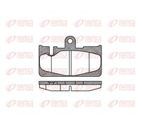 REMSA Pastiglie Freno Bremsbelegsatz Posteriore Adatto A per Lexus Ls